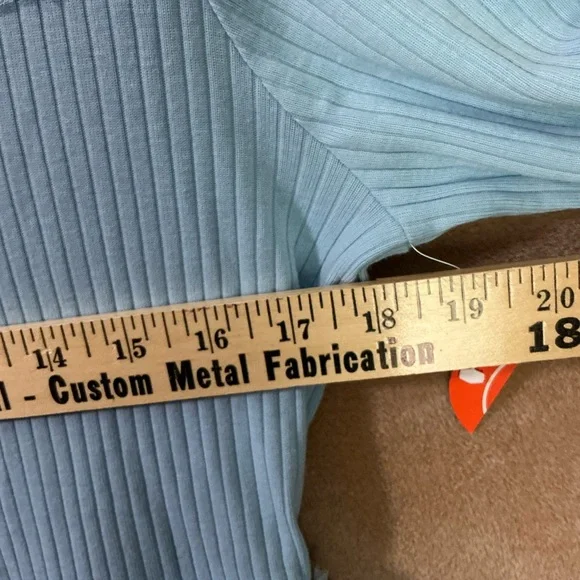 Wonder Nation Light Blue Sparkle Dress - Picture 7 of 9